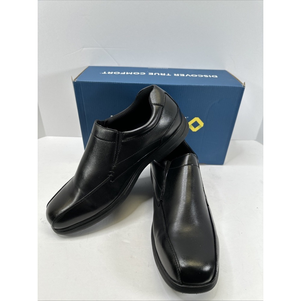 Men's Nunn Bush Sanford Loafers Slip Resistant Bicycle Toe Work Slip-On Sz 9 EEE